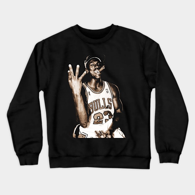 GOAT Basketball Crewneck Sweatshirt by Pasukan Anti Prei